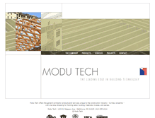 Tablet Screenshot of modu-tech.net